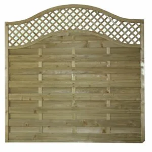 Omega Lattice Fence Panel