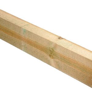 2100mm Sawn Treated Green Timber Rail