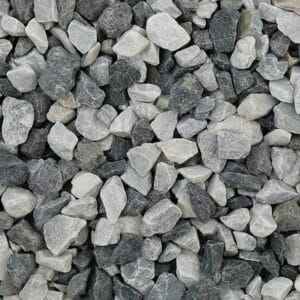Long Rake Spar 20mm Black Ice Chippings Bulk Bag