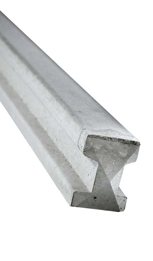 8ft Concrete Fence Post (2440 x 94 x 109mm)