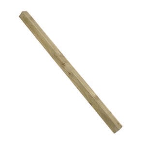 12ft Fence Post (3600 x 100 x 100mm) - Pressure Treated Green Timber