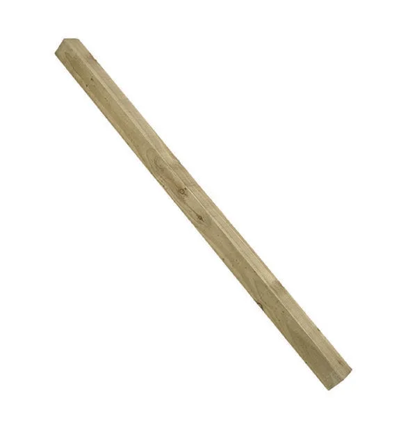 12ft Fence Post (3600 x 100 x 100mm) - Pressure Treated Green Timber