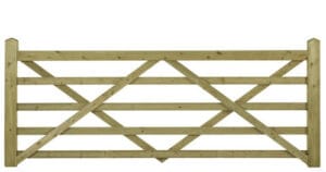10ft Wide 5 Bar Field Gate (3050 x 1090mm)