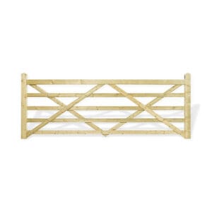11ft Wide 5 Bar Field Gate (3350 x 1090mm)