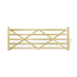 11ft Wide 5 Bar Field Gate (3350 x 1090mm)