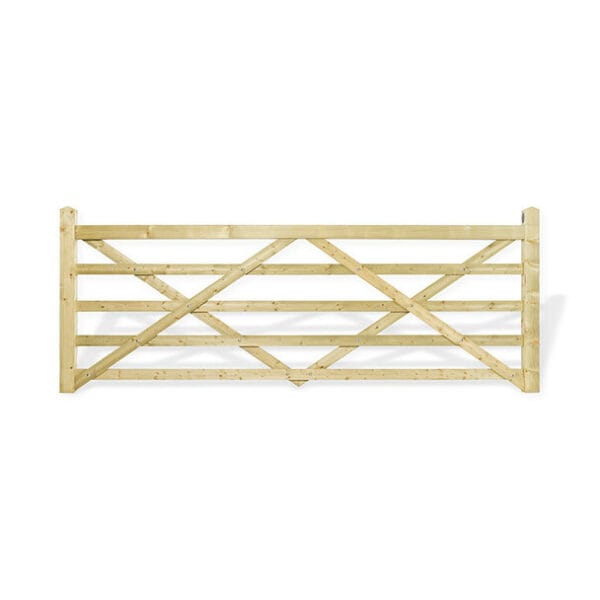 11ft Wide 5 Bar Field Gate (3350 x 1090mm)