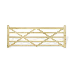 12ft Wide 5 Bar Field Gate (3660 x 1090mm)