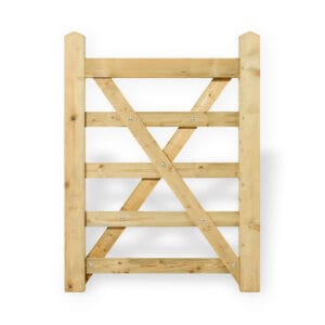 3ft Wide 5 Bar Field Gate (910 x 1090mm)