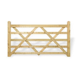 6ft Wide 5 Bar Field Gate (1830 x 1090mm)