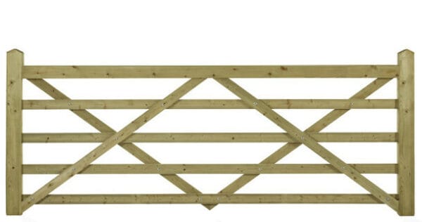 9ft Wide 5 Bar Field Gate (2740 x 1090mm)