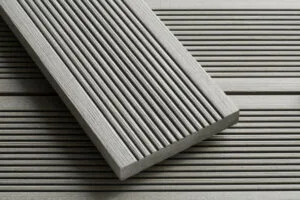 3.6m Composite Decking Board (3600 x 20 x 138mm) - Grey