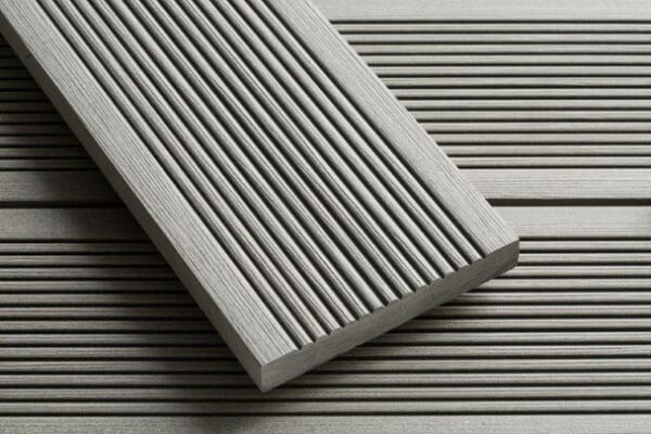 3.6m Composite Decking Board (3600 x 20 x 138mm) - Grey