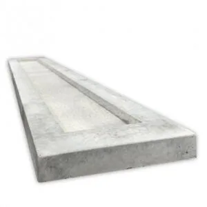 Concrete Gravel Board (1830 x 300 x 50mm) - Recessed