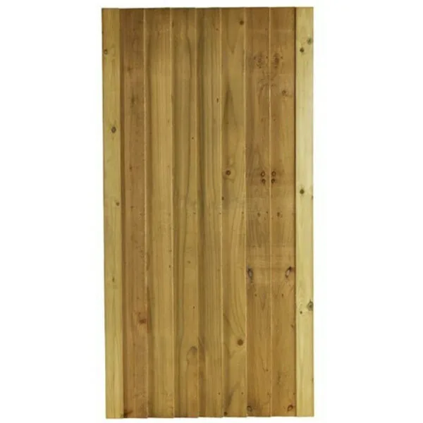 6ft Closeboard Gate (1750 x 900mm) - Green Timber