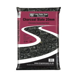 Long Rake Spar 20mm Black Welsh Slate Mini Bag (20kg)