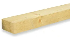 2.4m Softwood Railway Sleeper (2400 x 250 x 125mm) - Pressure Treated Timber