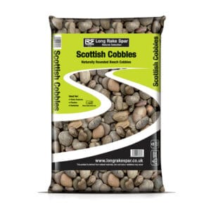 Long Rake Spar 50-75mm Scottish Cobbles Mini Bag (20kg)